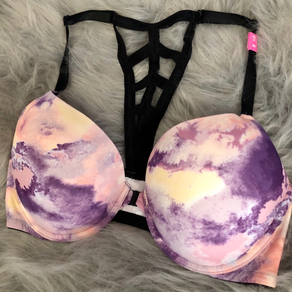 Pink Push-Up Bra